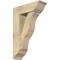 Ekena Millwork Funston Traditional Rough Sawn Bracket w/ Offset Brace, Douglas Fir, 8"W x 24"D x 36"H BKT0806X24X36FST01RDF - alternate 1
